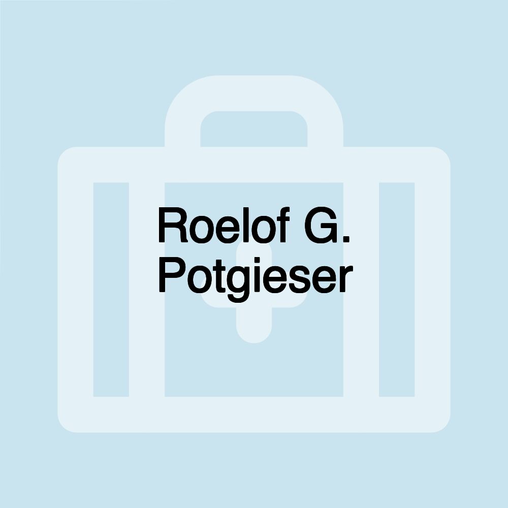 Roelof G. Potgieser