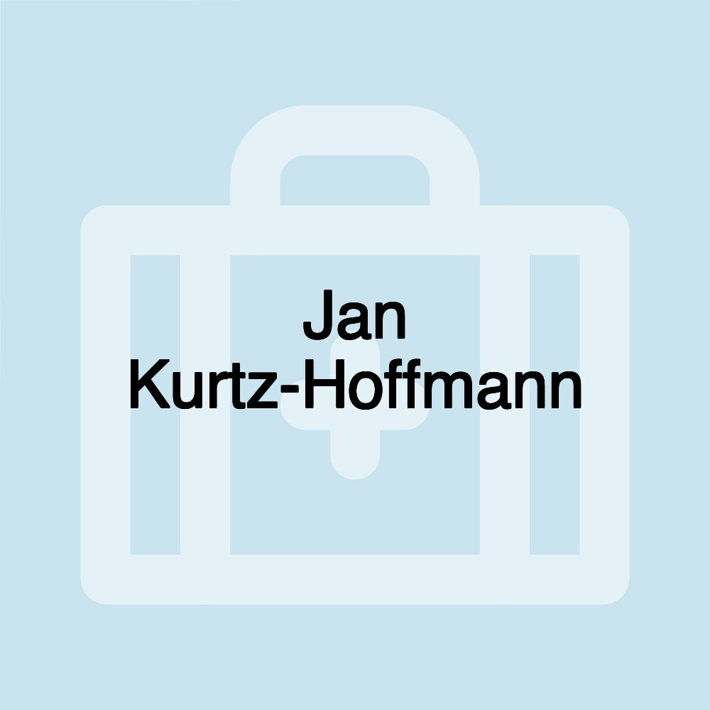 Jan Kurtz-Hoffmann