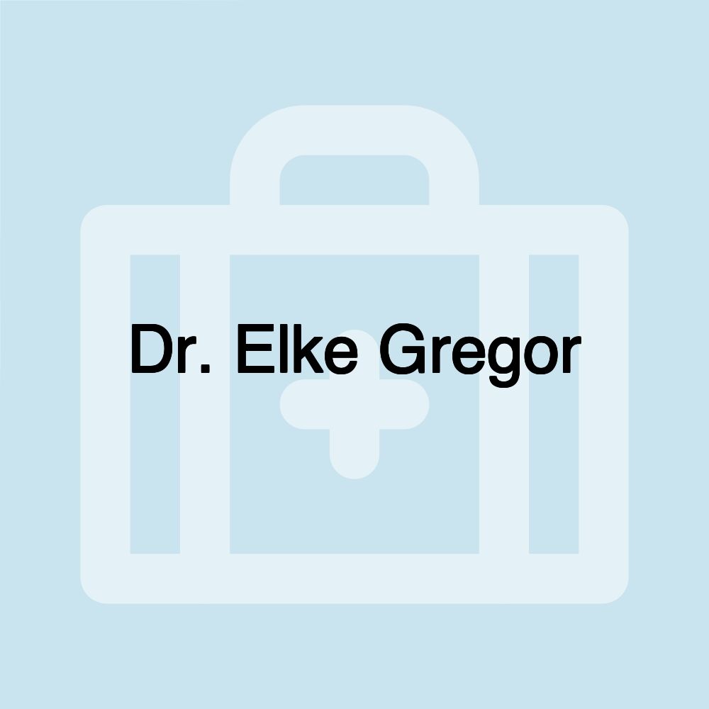 Dr. Elke Gregor