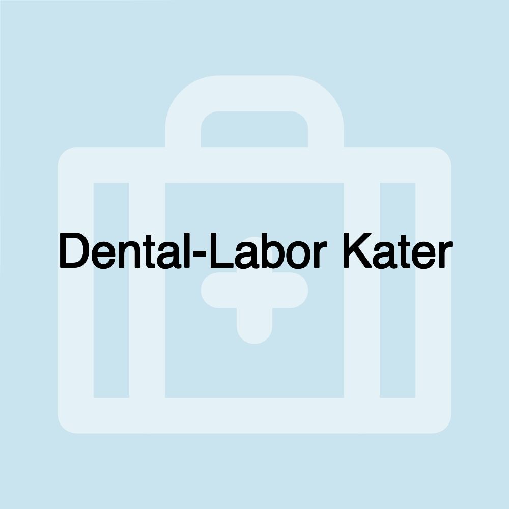 Dental-Labor Kater