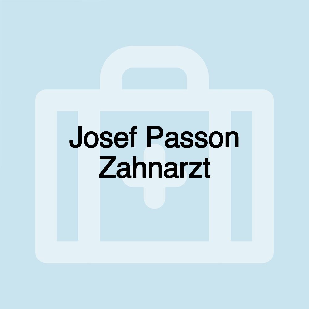 Josef Passon Zahnarzt