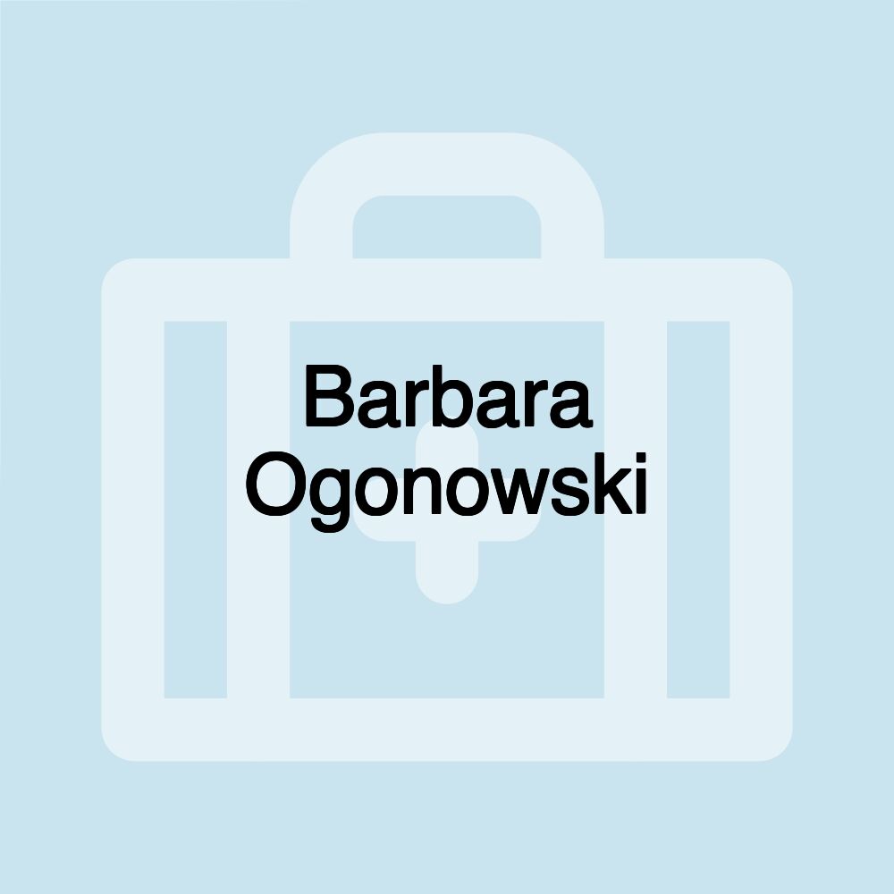 Barbara Ogonowski