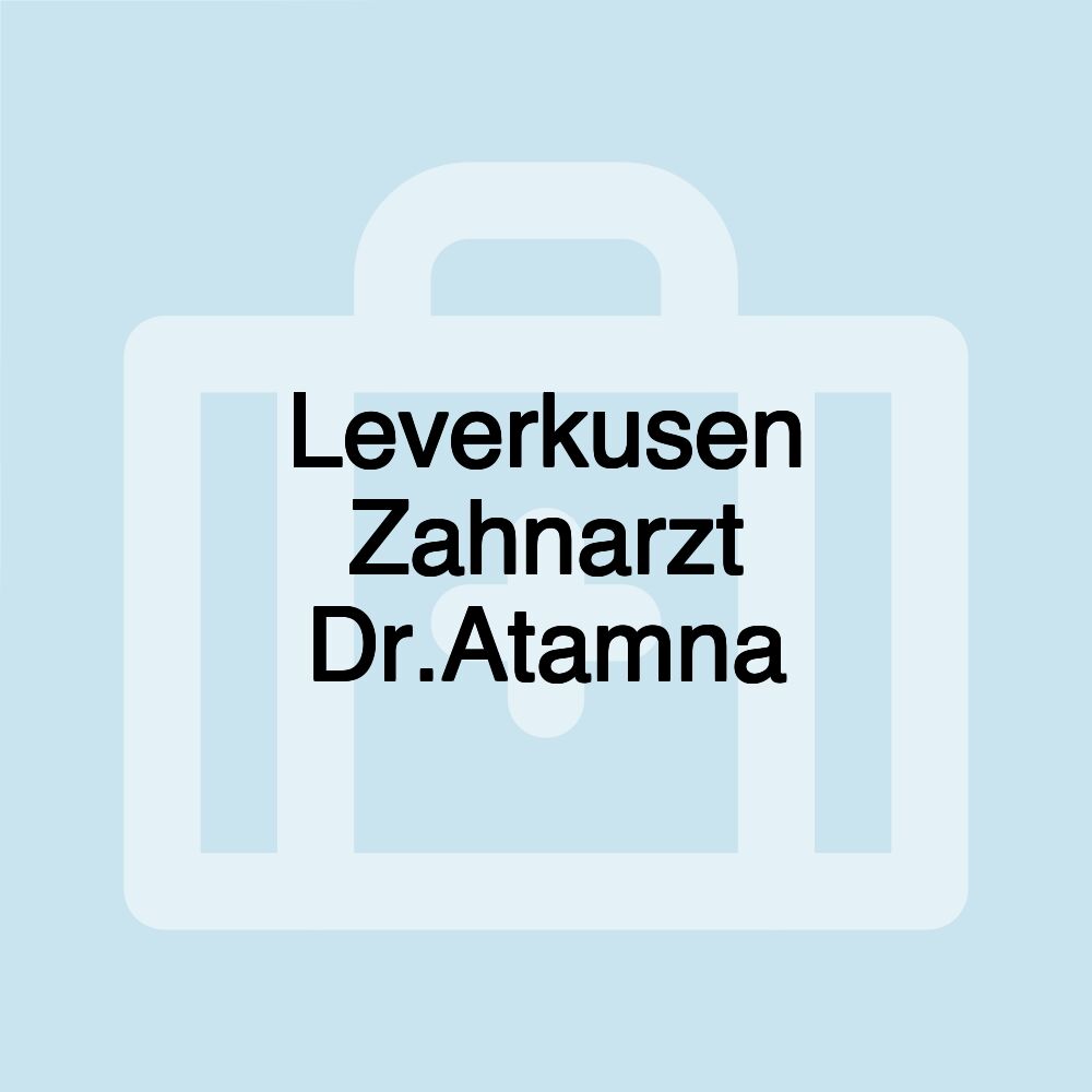 Leverkusen Zahnarzt Dr.Atamna