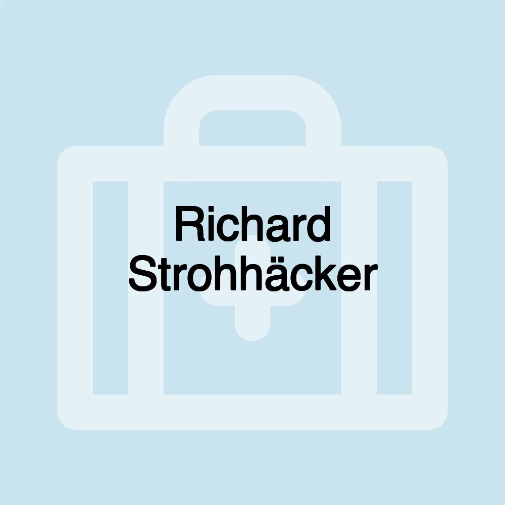 Richard Strohhäcker