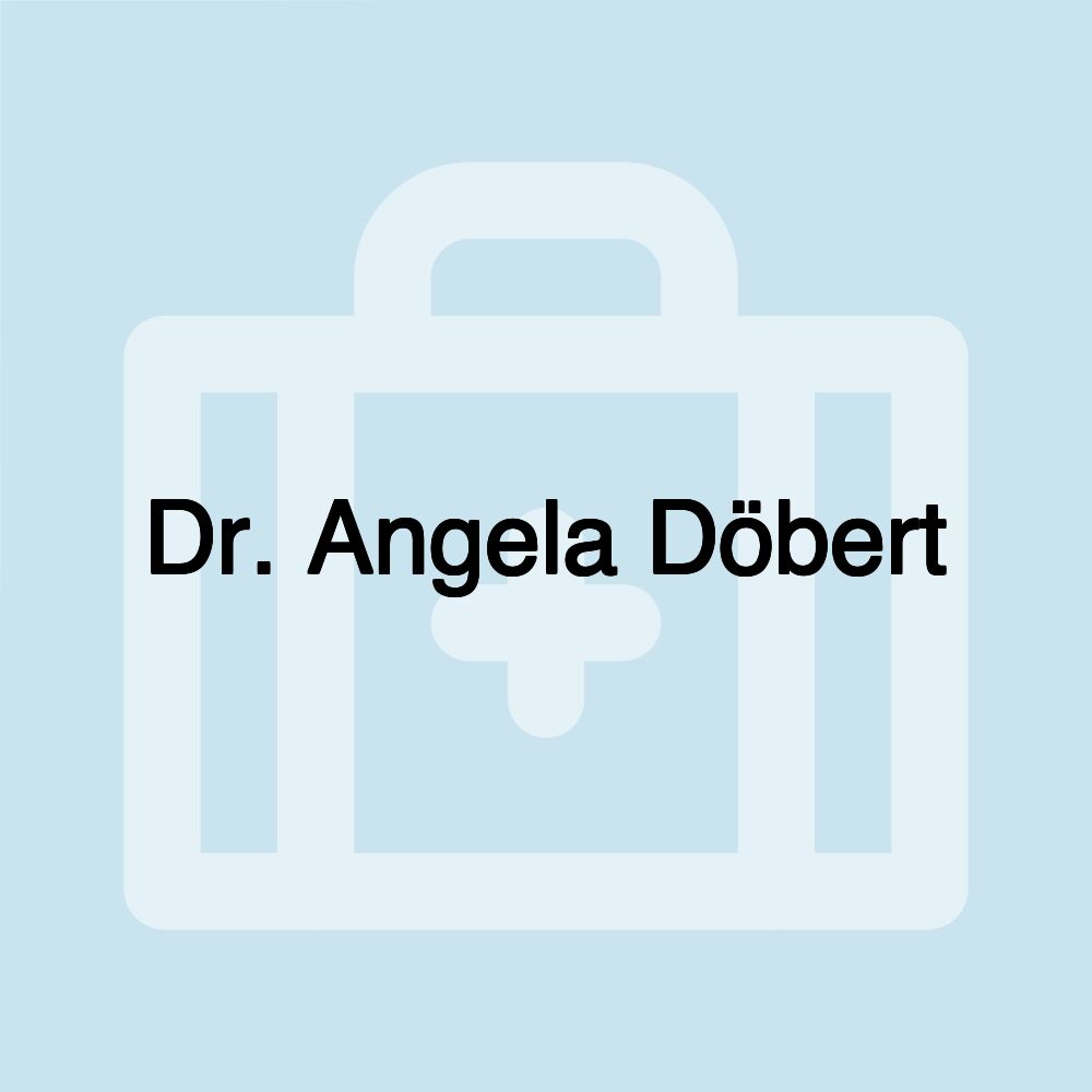 Dr. Angela Döbert