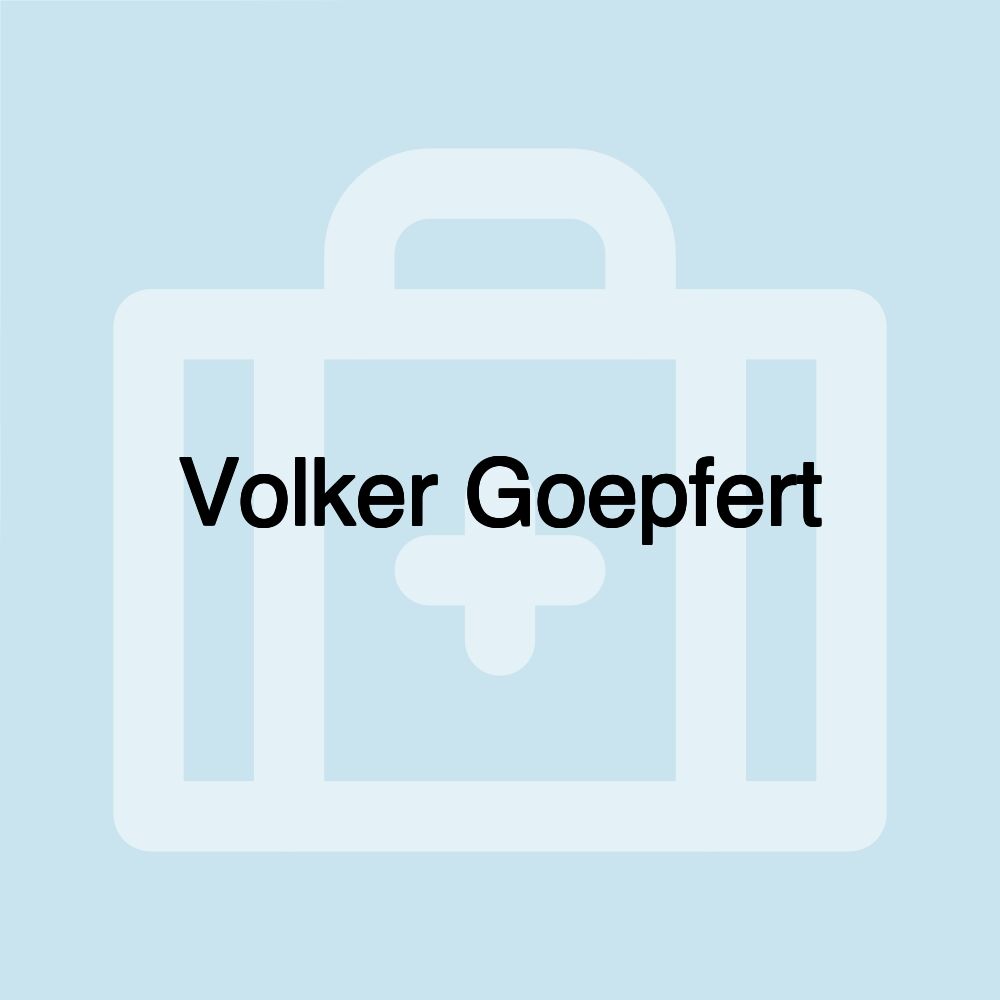 Volker Goepfert