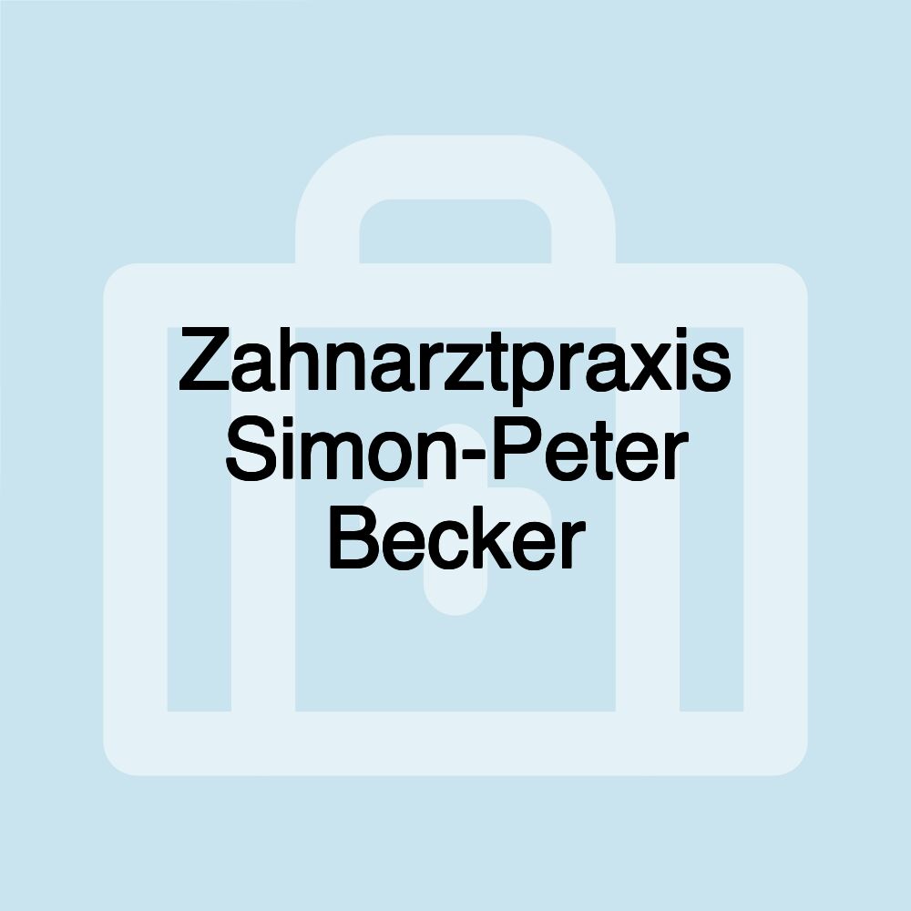 Zahnarztpraxis Simon-Peter Becker