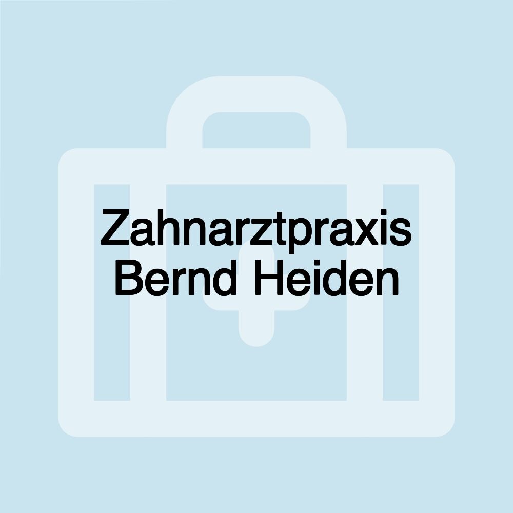 Zahnarztpraxis Bernd Heiden