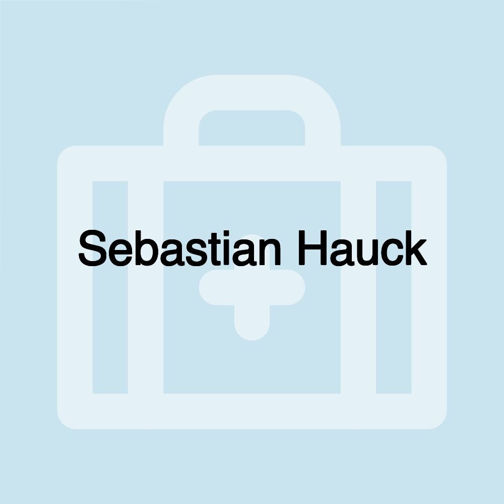 Sebastian Hauck