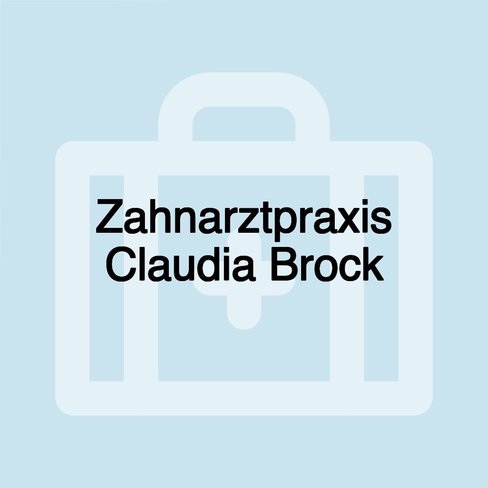 Zahnarztpraxis Claudia Brock