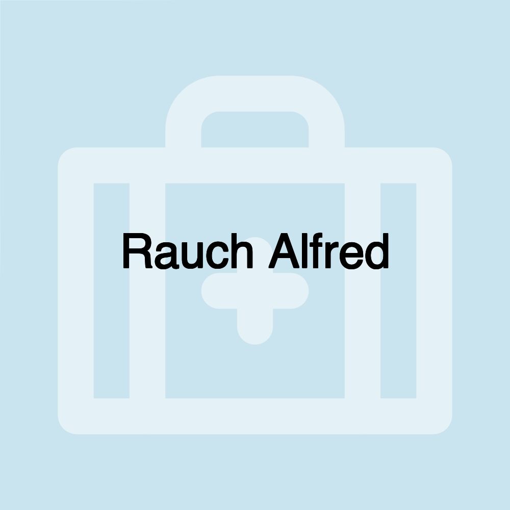 Rauch Alfred