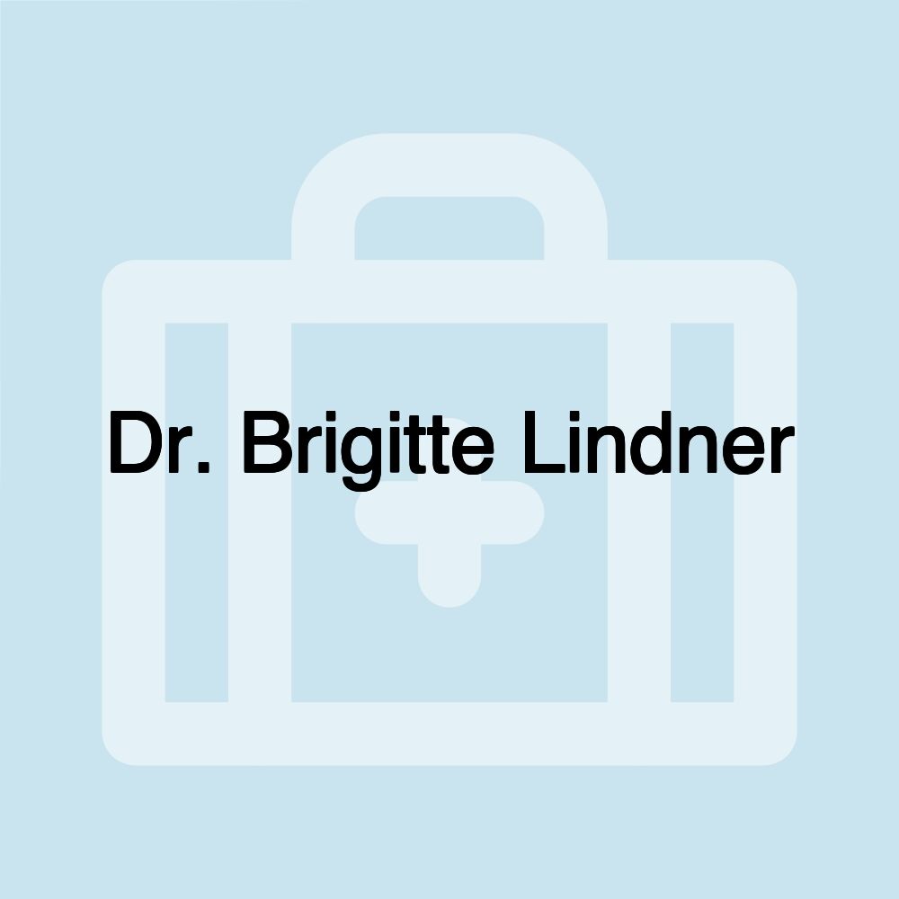 Dr. Brigitte Lindner