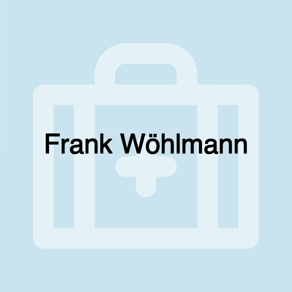 Frank Wöhlmann