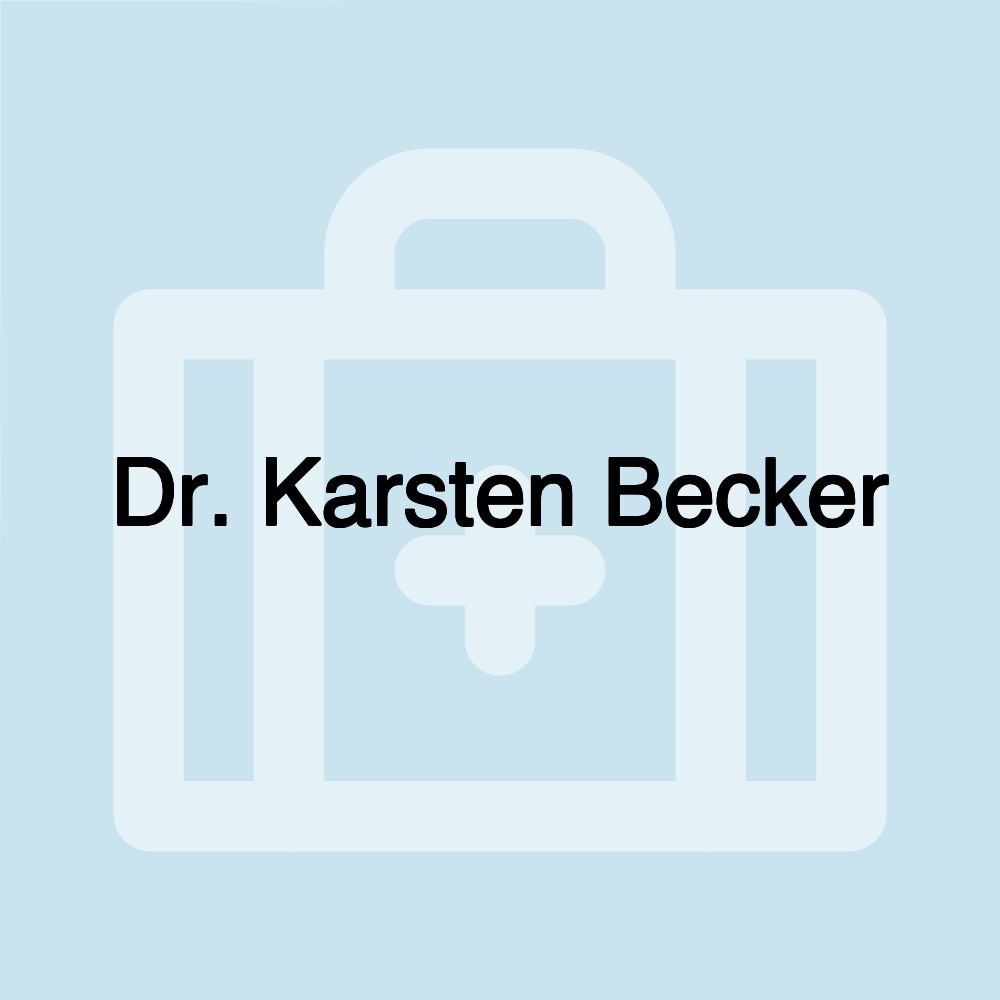 Dr. Karsten Becker