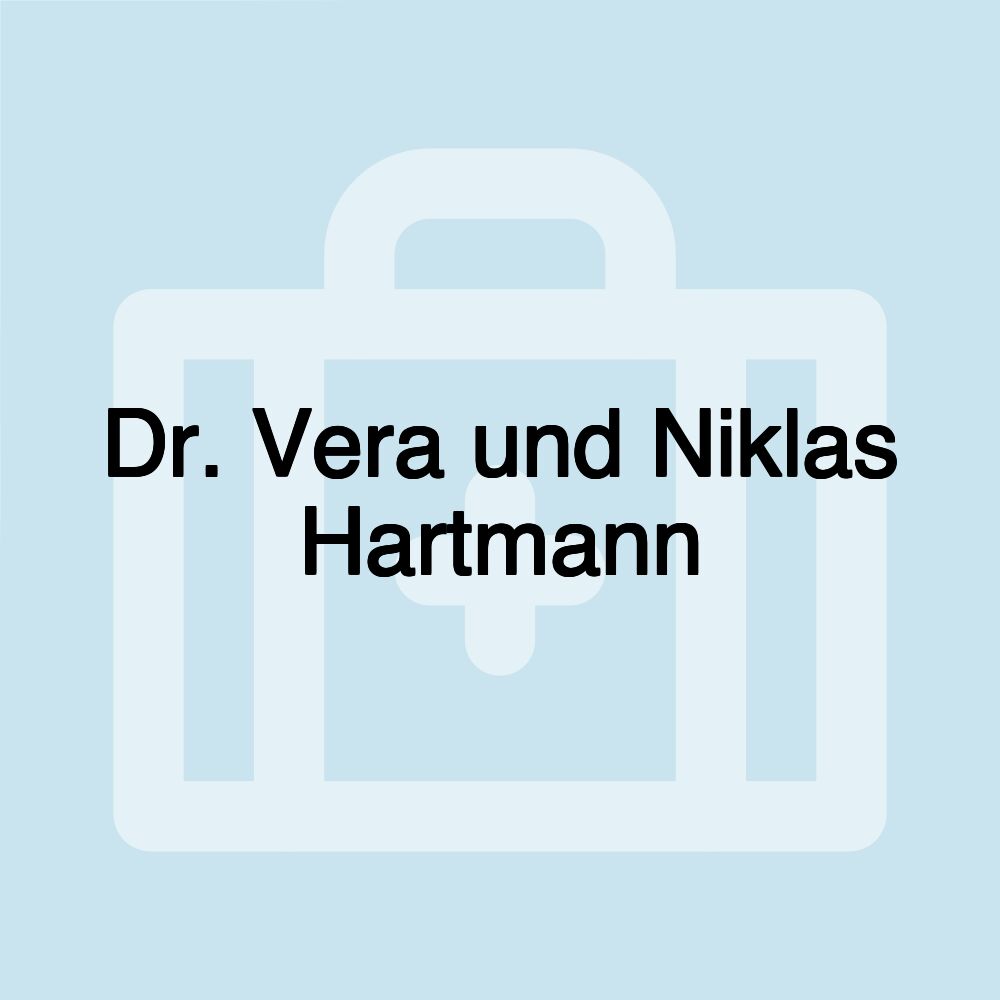 Dr. Vera und Niklas Hartmann