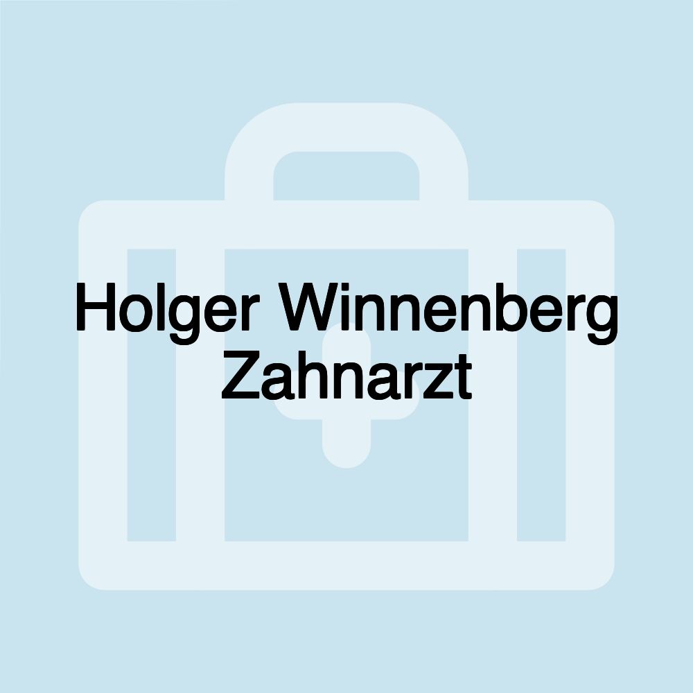 Holger Winnenberg Zahnarzt