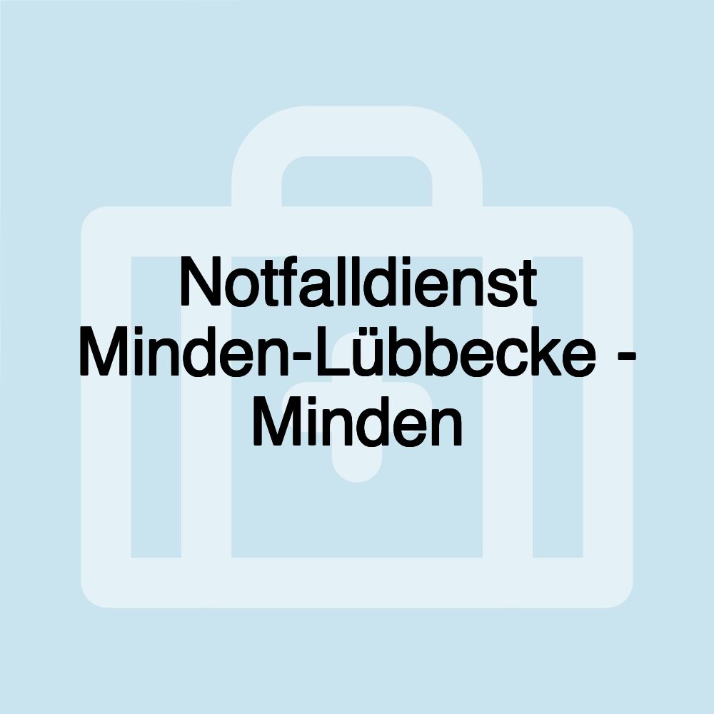 Notfalldienst Minden-Lübbecke - Minden