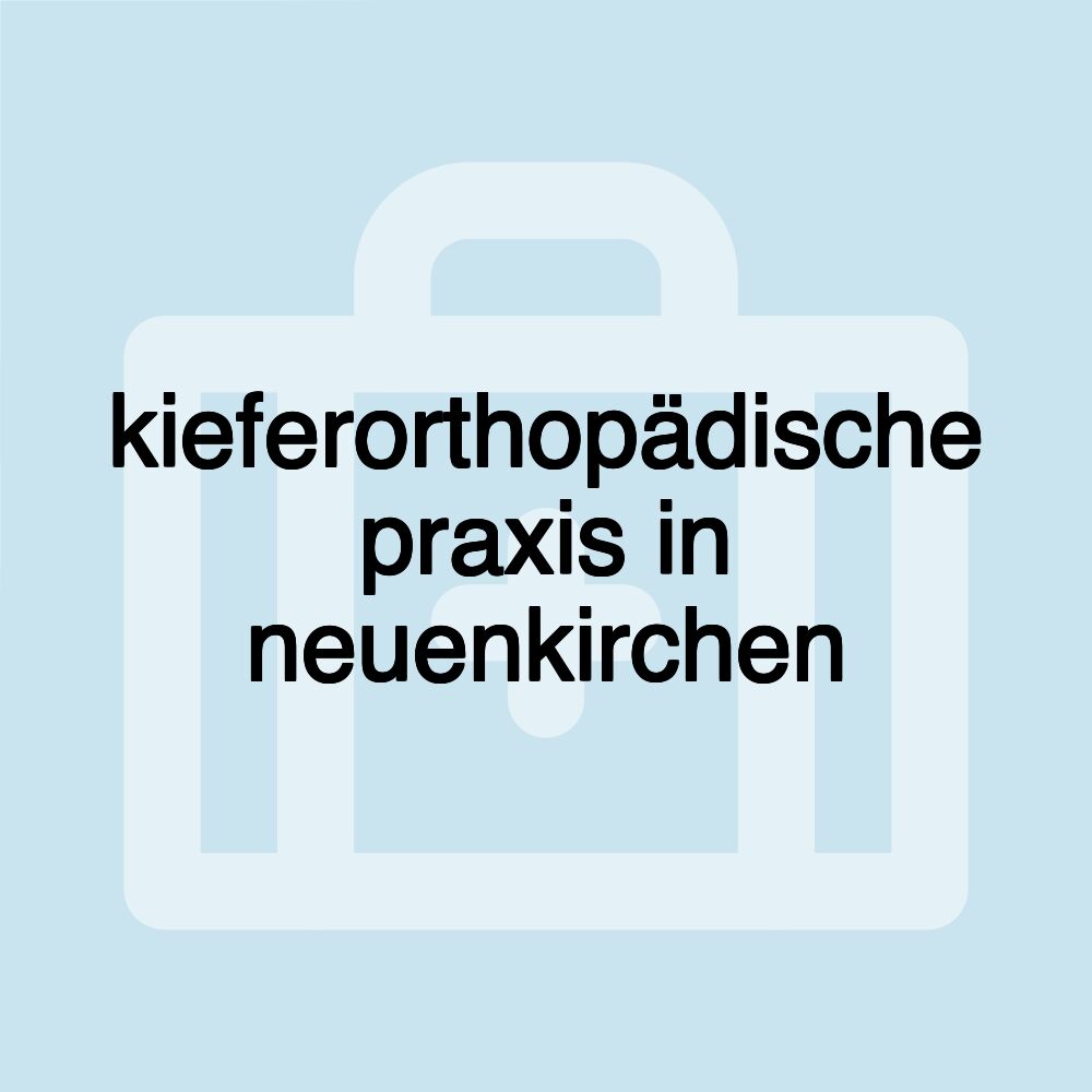 kieferorthopädische praxis in neuenkirchen