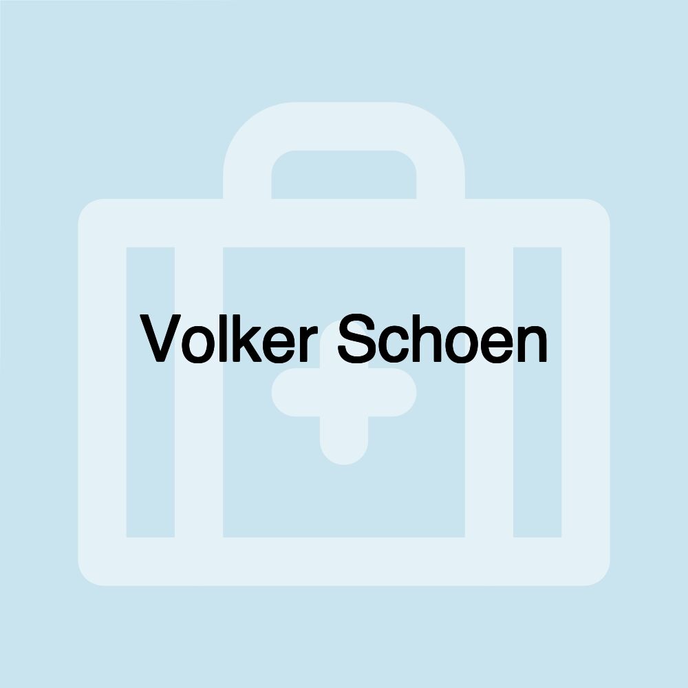 Volker Schoen