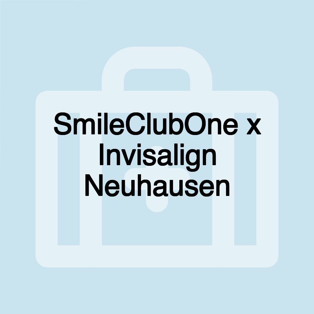 SmileClubOne x Invisalign Neuhausen