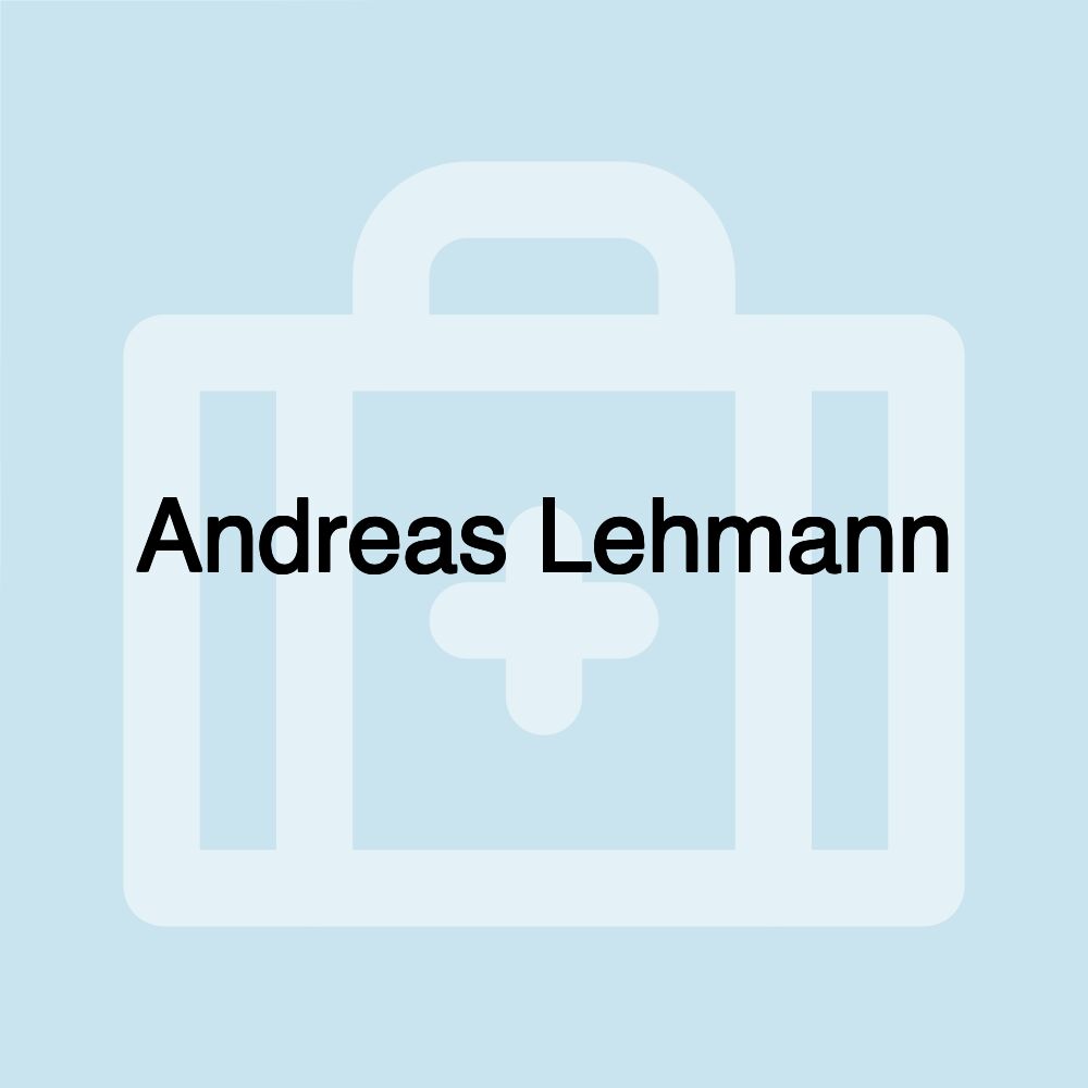 Andreas Lehmann