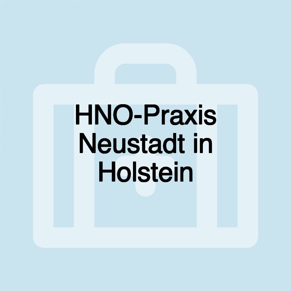 HNO-Praxis Neustadt in Holstein