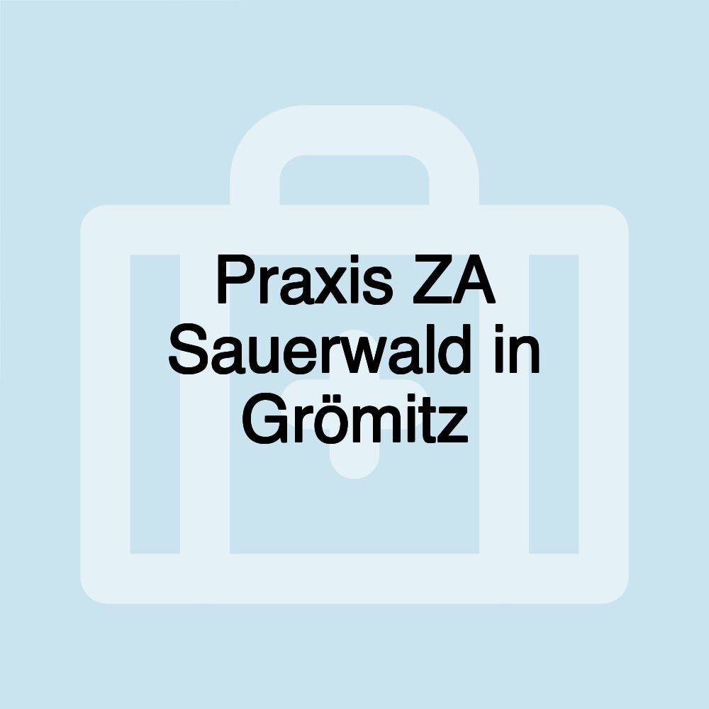 Praxis ZA Sauerwald in Grömitz