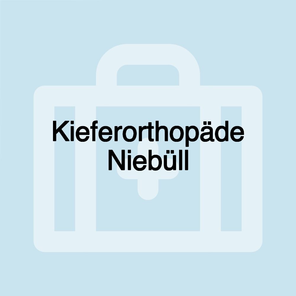 Kieferorthopäde Niebüll