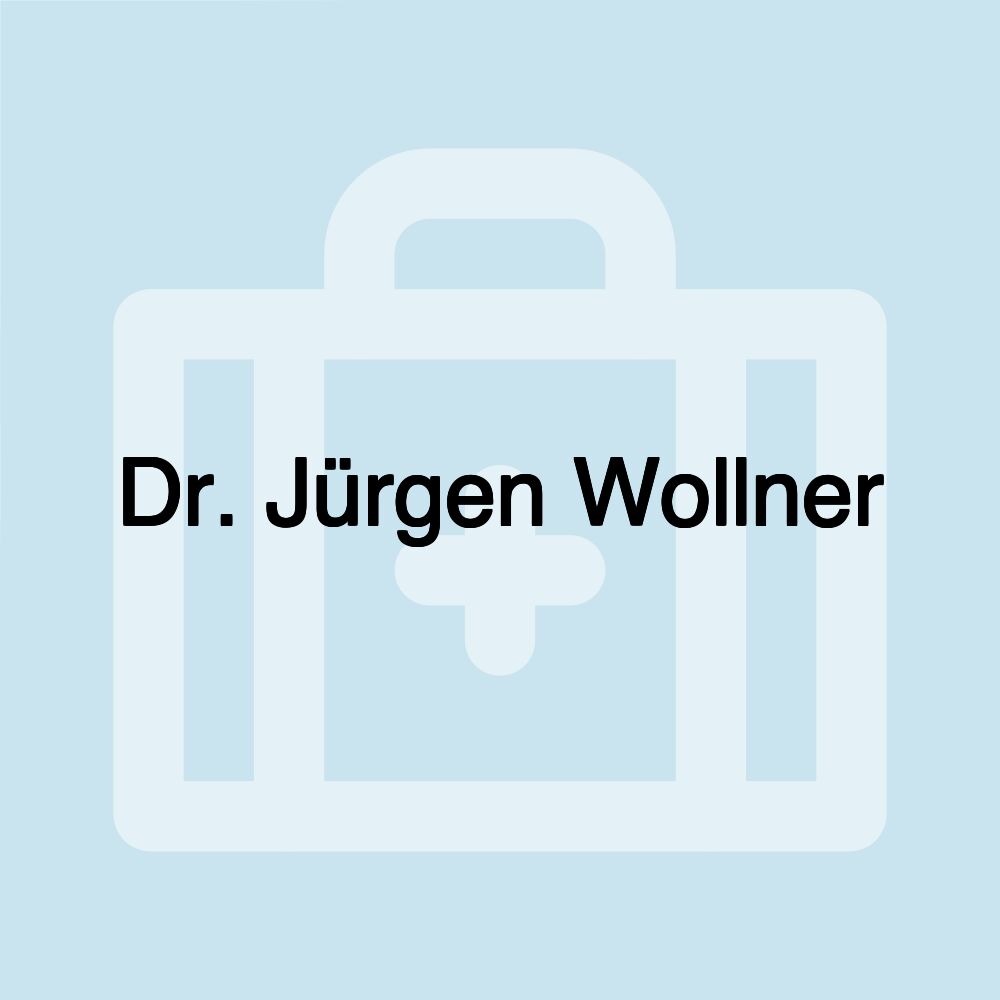 Dr. Jürgen Wollner