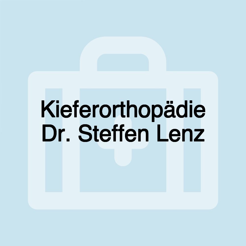 Kieferorthopädie Dr. Steffen Lenz