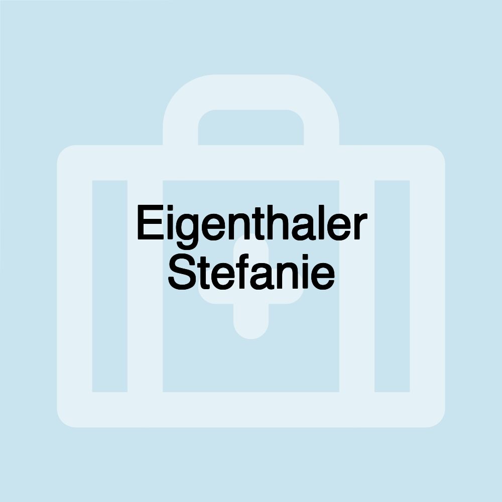 Eigenthaler Stefanie