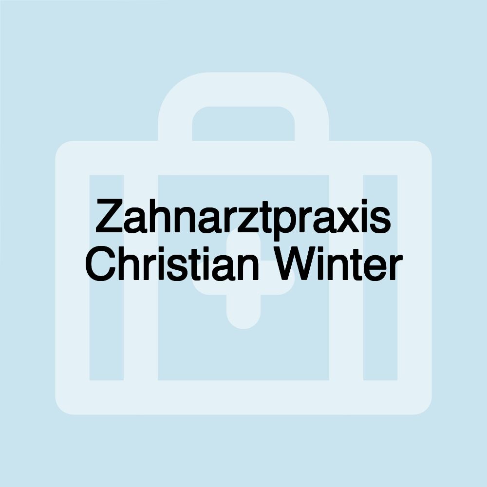 Zahnarztpraxis Christian Winter