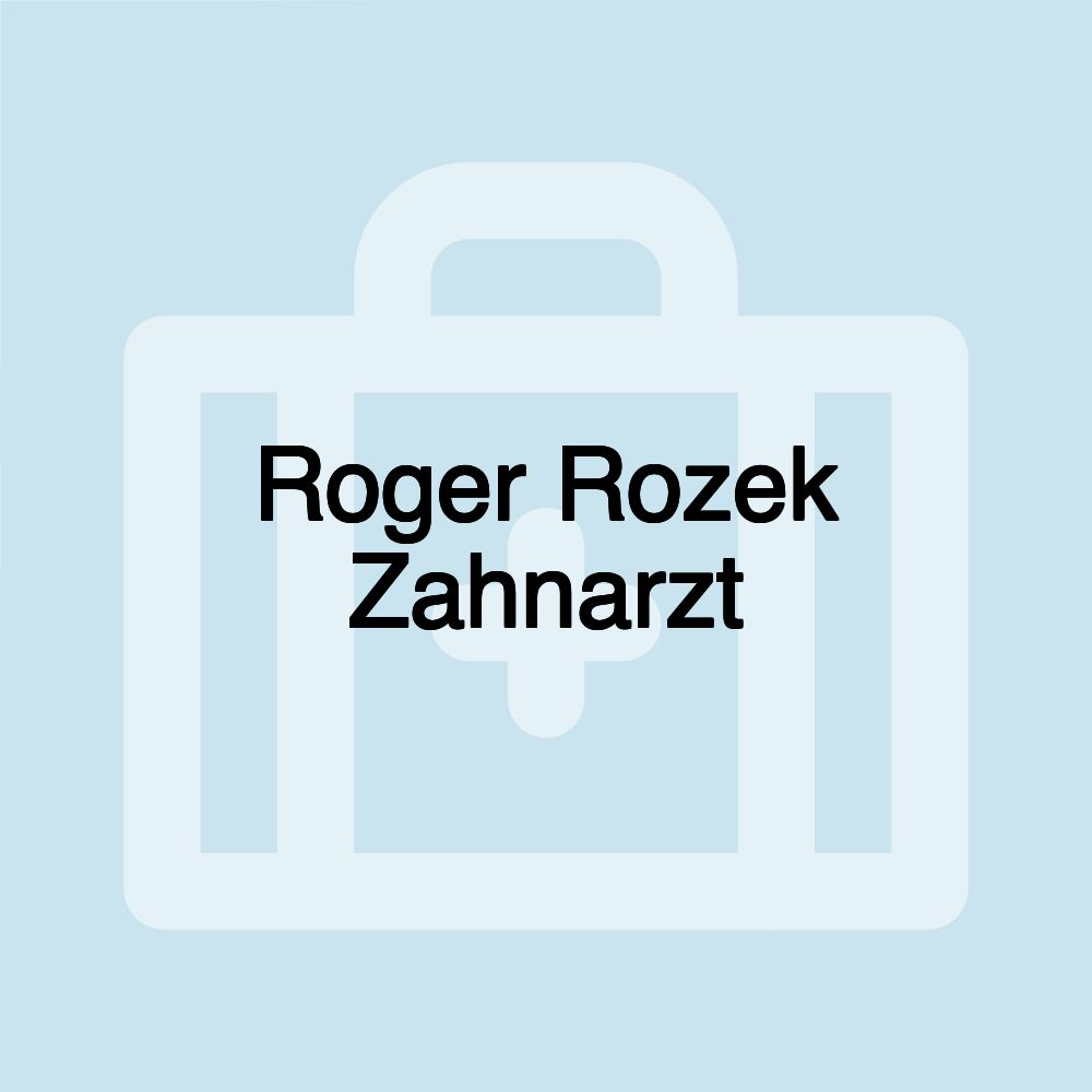 Roger Rozek Zahnarzt