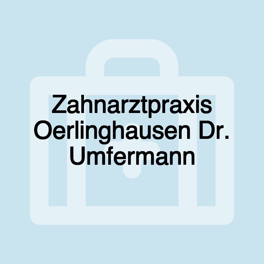 Zahnarztpraxis Oerlinghausen Dr. Umfermann