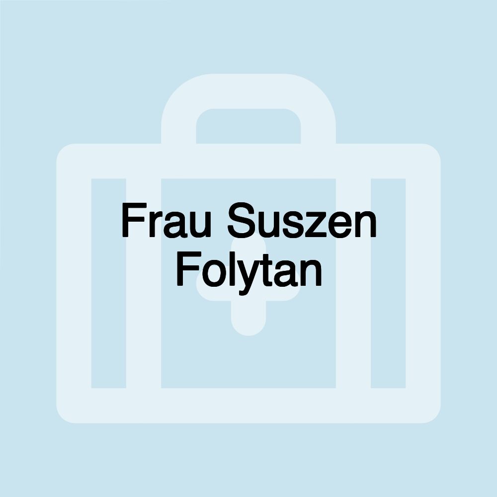 Frau Suszen Folytan