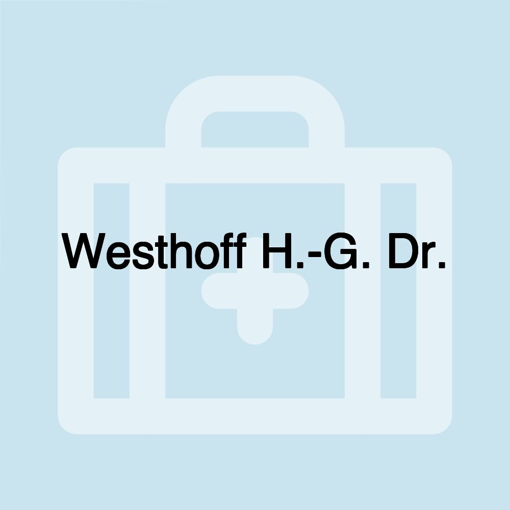 Westhoff H.-G. Dr.