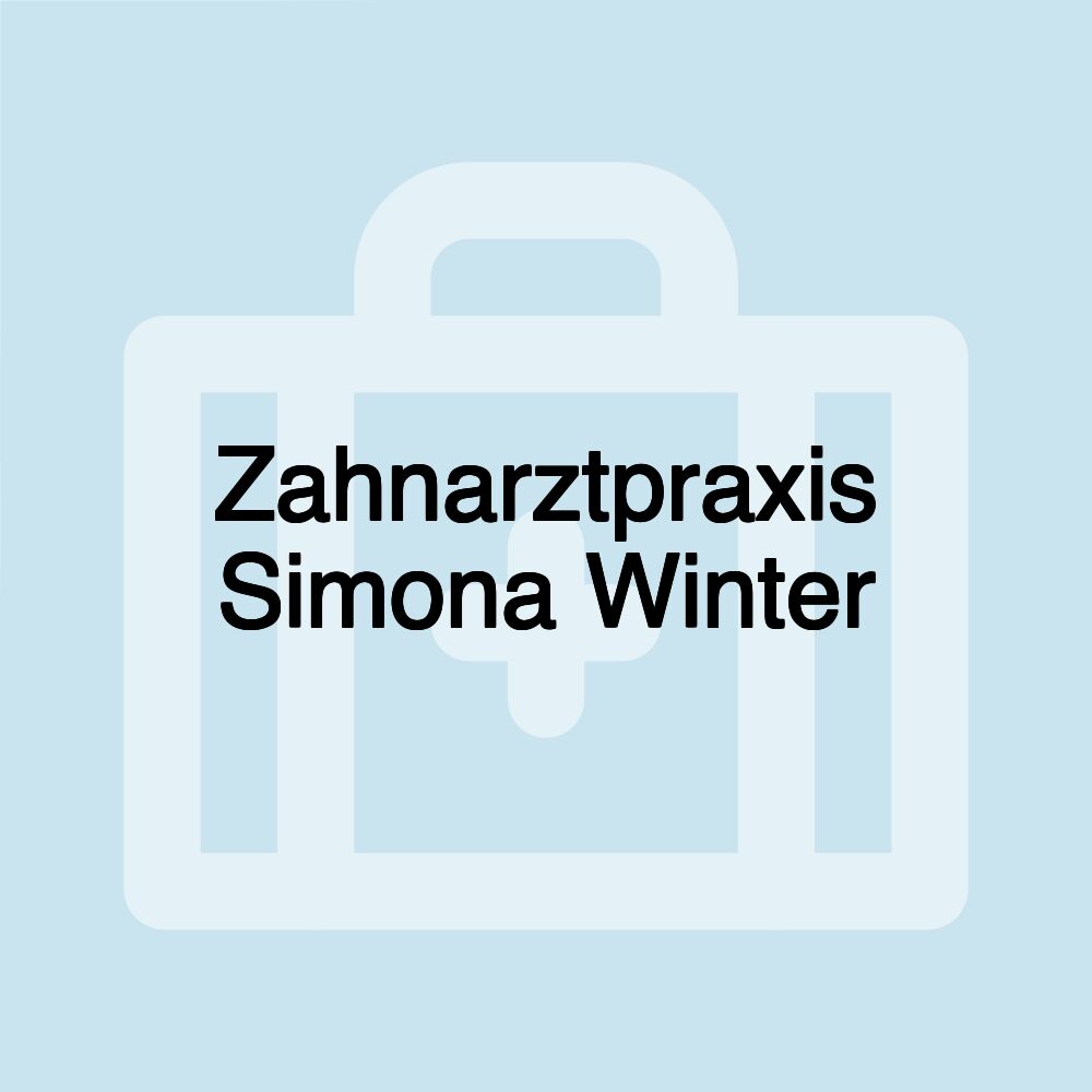 Zahnarztpraxis Simona Winter