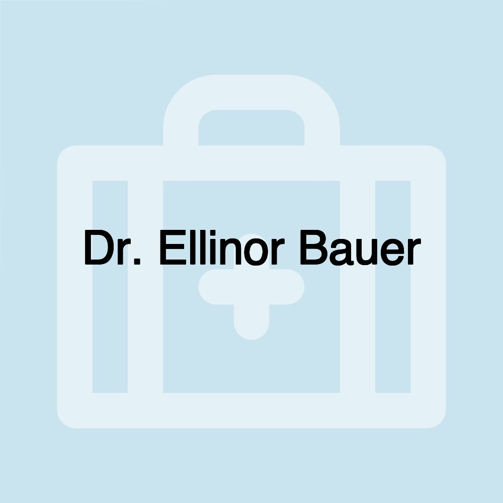 Dr. Ellinor Bauer