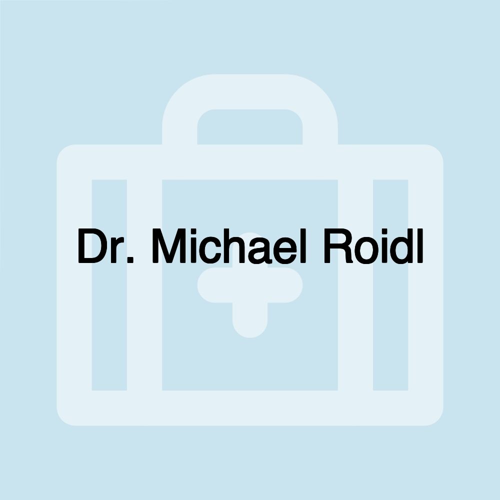 Dr. Michael Roidl