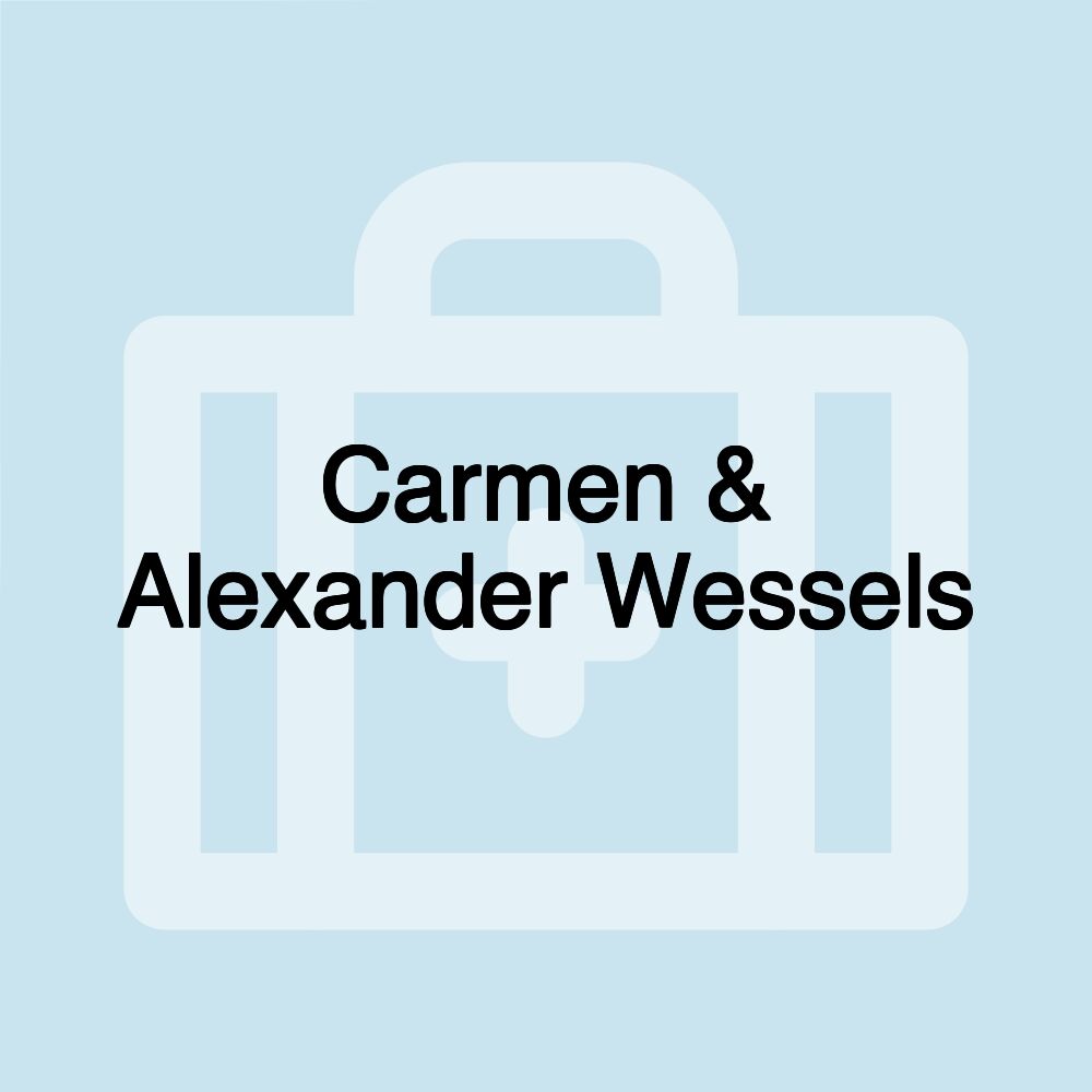 Carmen & Alexander Wessels