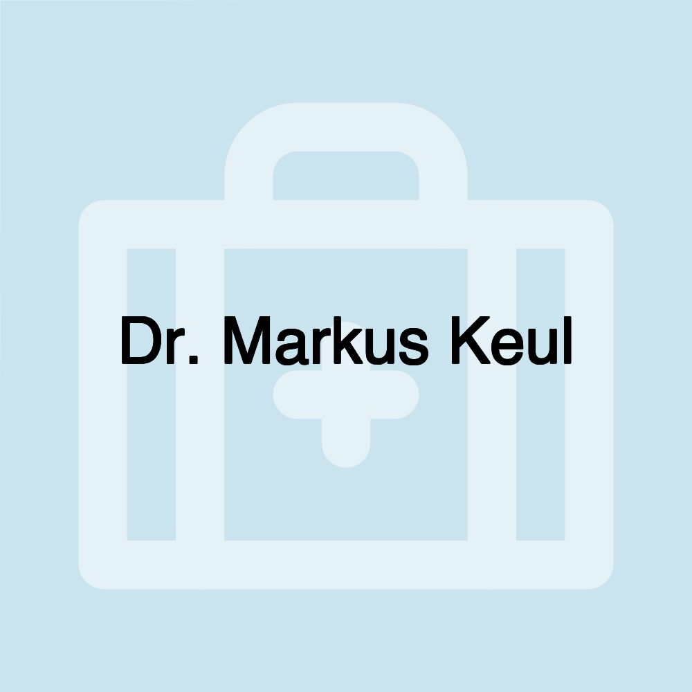 Dr. Markus Keul