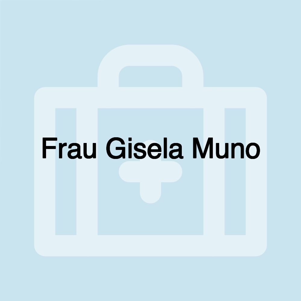 Frau Gisela Muno