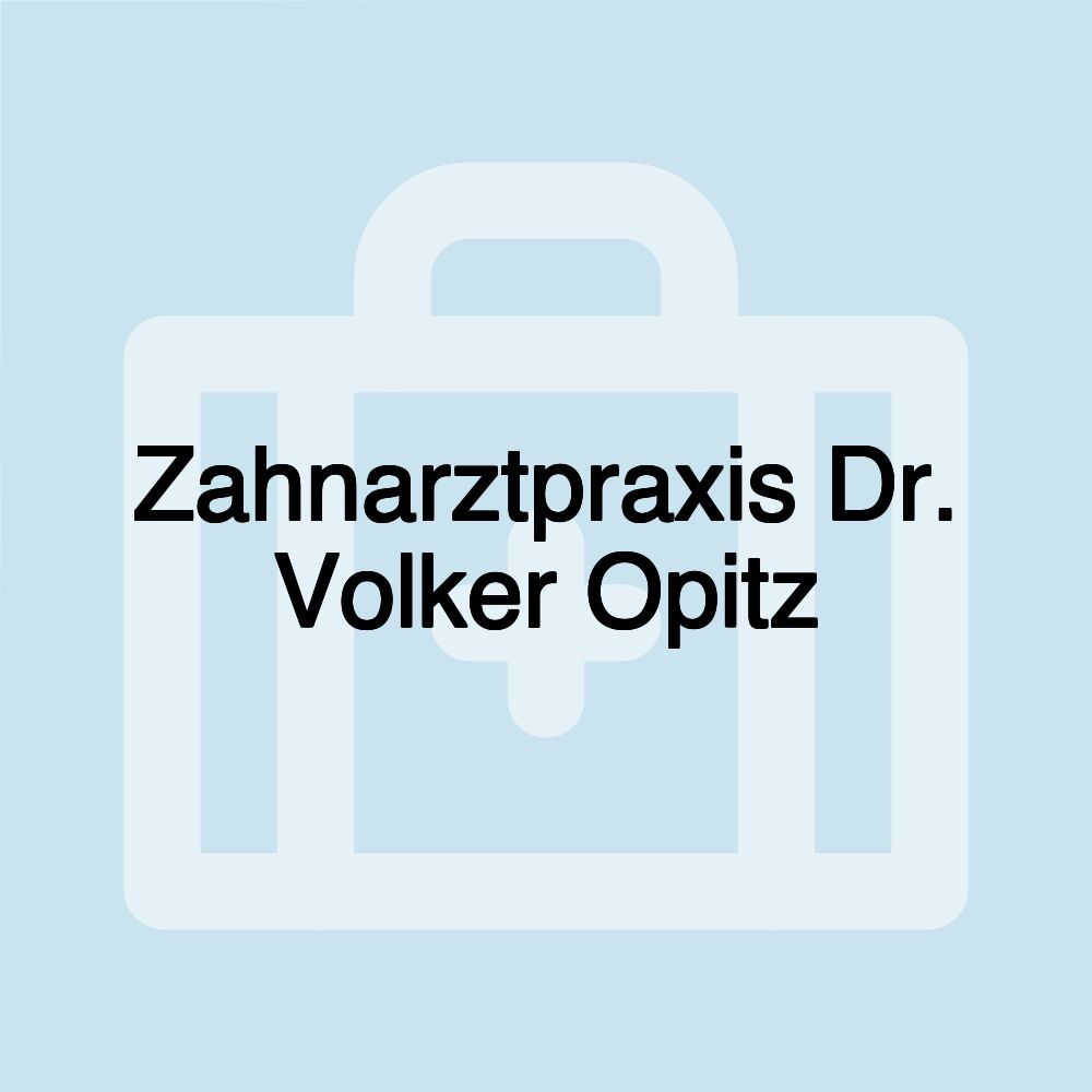 Zahnarztpraxis Dr. Volker Opitz