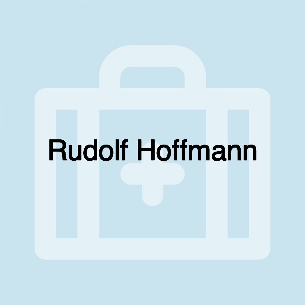 Rudolf Hoffmann