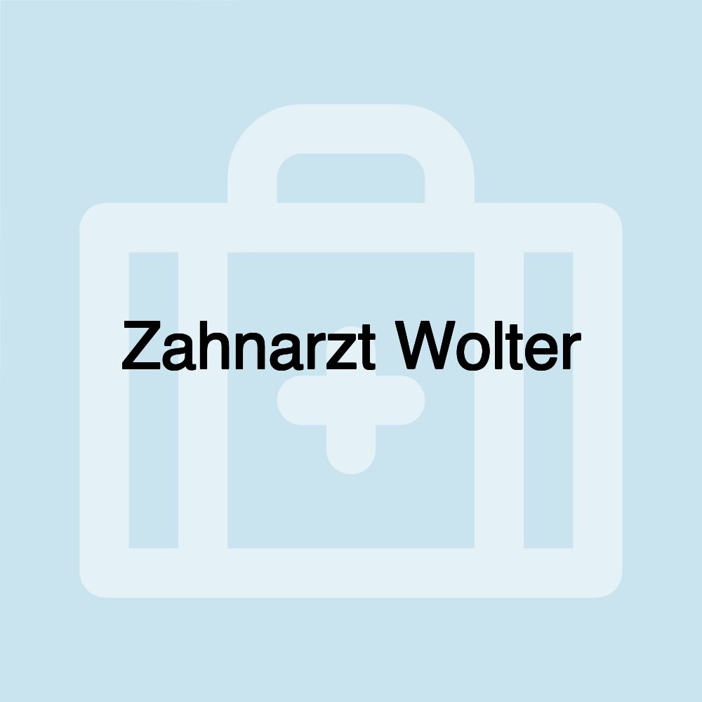 Zahnarzt Wolter