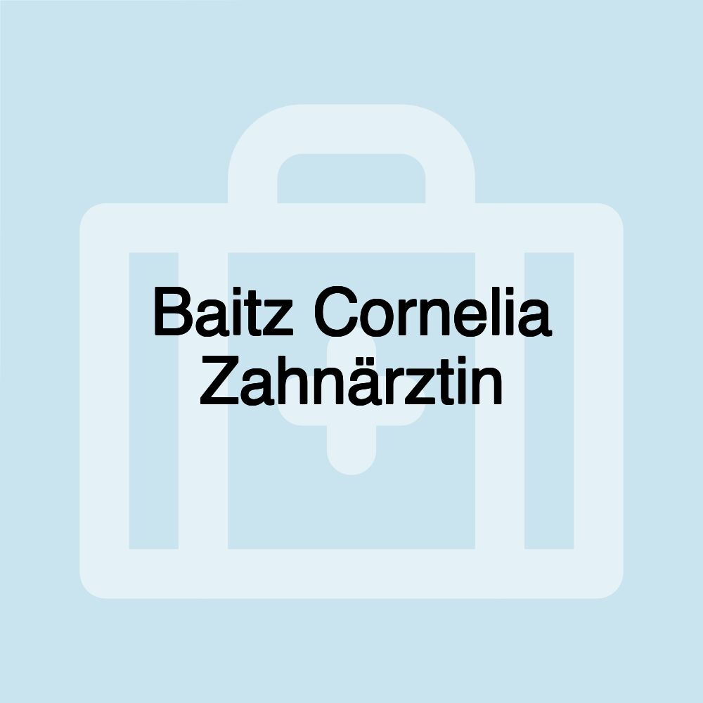 Baitz Cornelia Zahnärztin