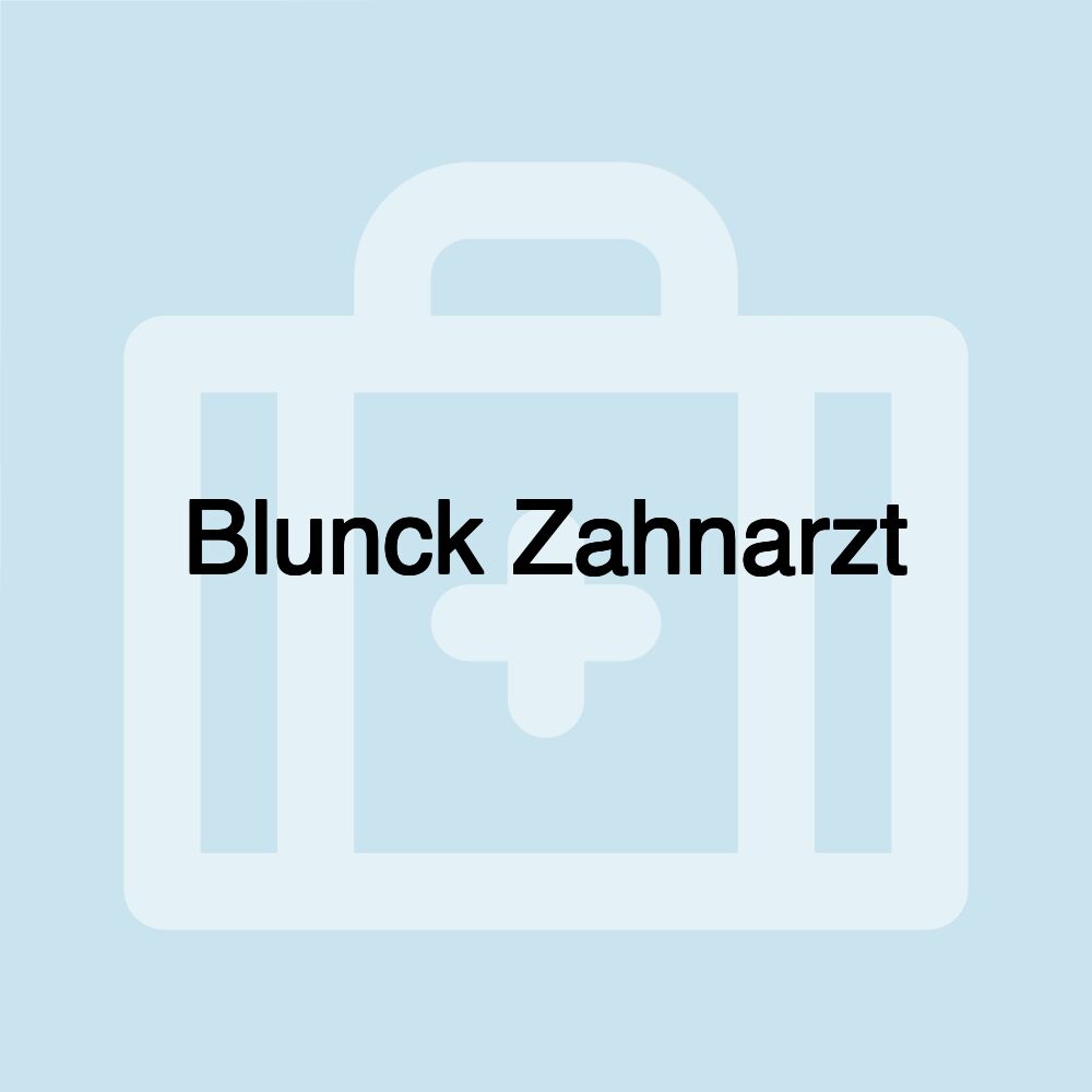 Blunck Zahnarzt