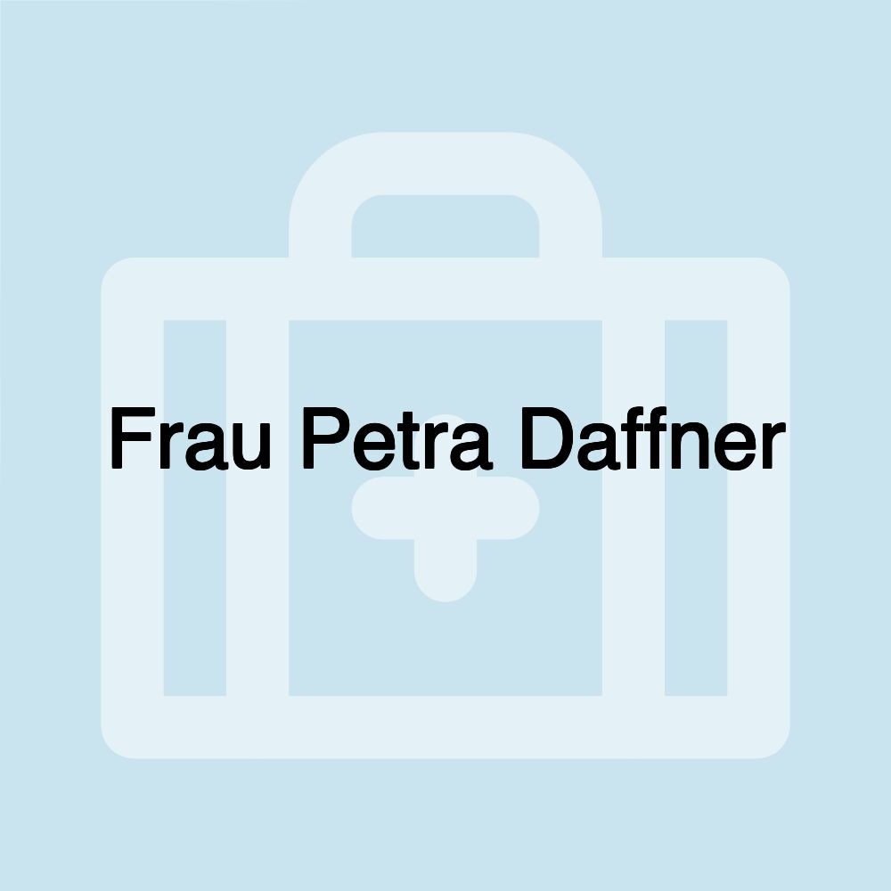 Frau Petra Daffner