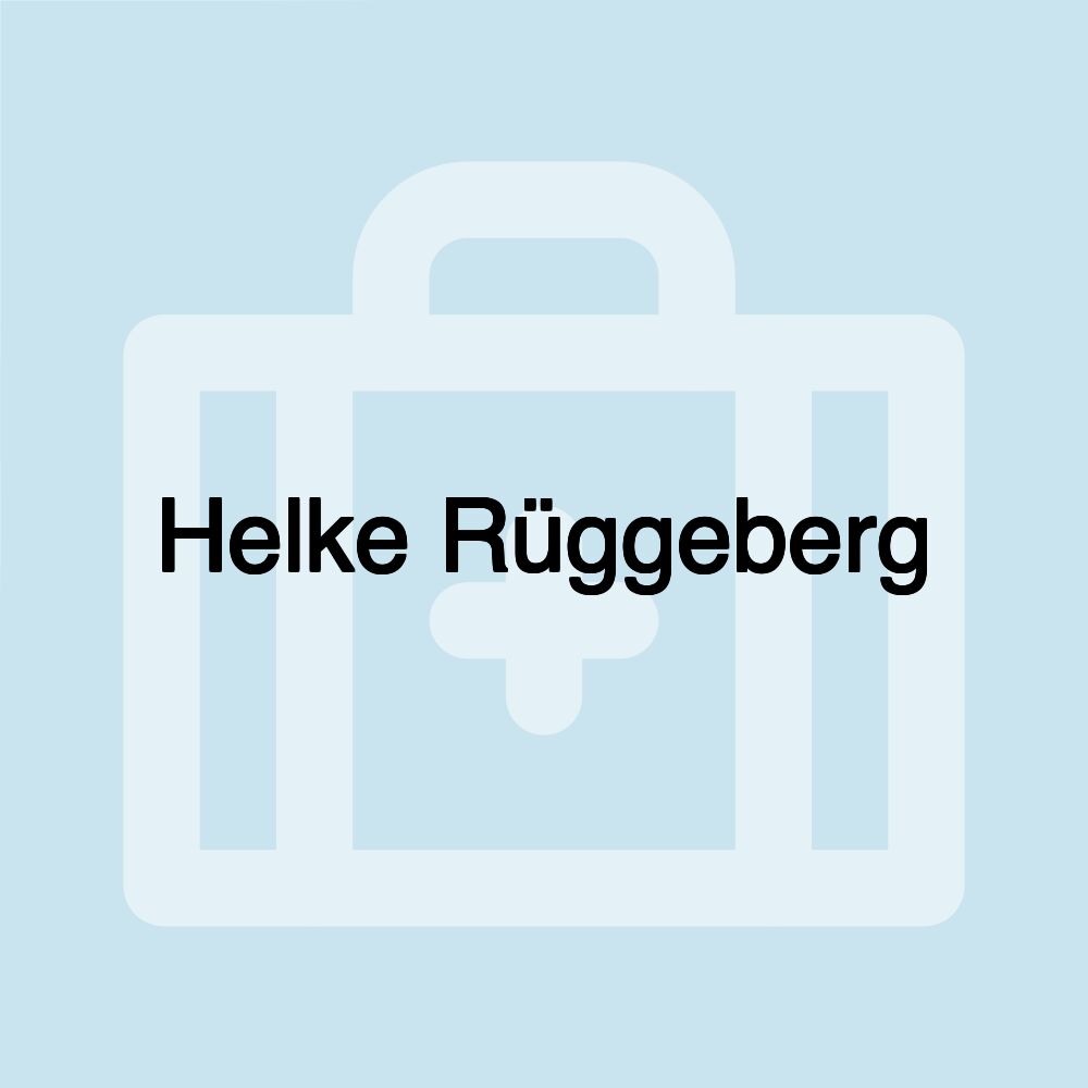 Helke Rüggeberg