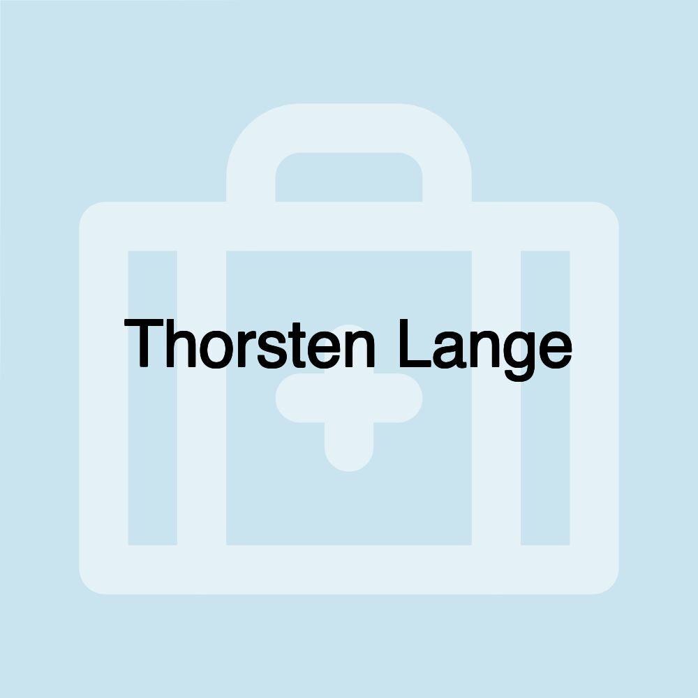 Thorsten Lange